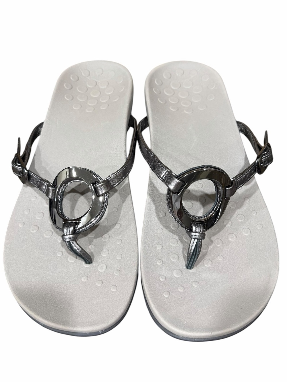 Vionic Women's Rest Karina Thong Sandal- Supportive Slip on Sandals/SIZE: 11 W - Picture 4 of 15